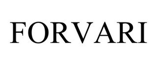 FORVARI