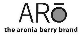 ARO THE ARONIA BERRY BRAND