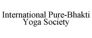 INTERNATIONAL PURE-BHAKTI YOGA SOCIETY