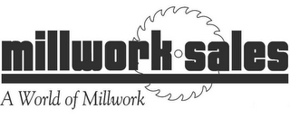 MILLWORK SALES A WORLD OF MILLWORK