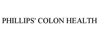 PHILLIPS' COLON HEALTH