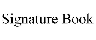 SIGNATURE BOOK