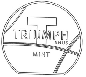 T TRIUMPH SNUS MINT