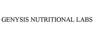 GENYSIS NUTRITIONAL LABS