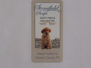 STONEFIELD SOAPS GOAT'S MILK & SHEA BUTTER HAND CRAFTED IN CHESTER COUNTY, PA