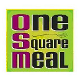 ONE SQUARE MEAL