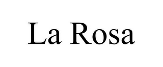 LA ROSA