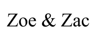 ZOE & ZAC
