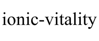 IONIC-VITALITY