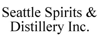 SEATTLE SPIRITS & DISTILLERY INC.