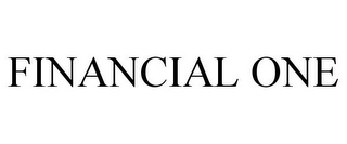 FINANCIAL ONE