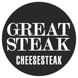 GREAT STEAK CHEESESTEAK