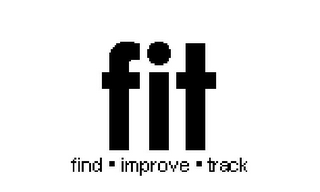 FIT FIND · IMPROVE · TRACK