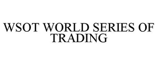 WSOT WORLD SERIES OF TRADING