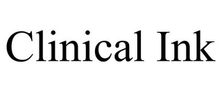 CLINICAL INK