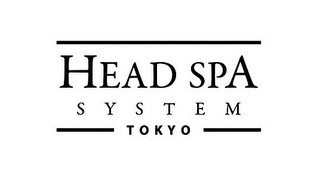 HEAD SPA SYSTEM TOKYO