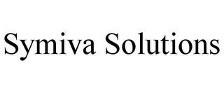 SYMIVA SOLUTIONS