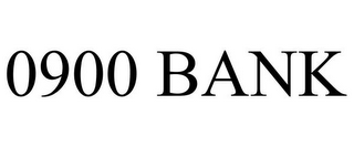 0900 BANK