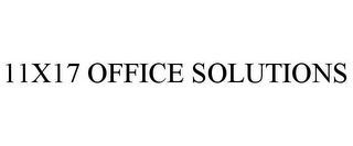 11X17 OFFICE SOLUTIONS