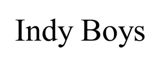 INDY BOYS
