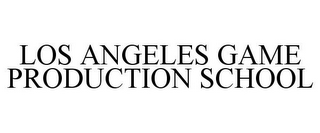 LOS ANGELES GAME PRODUCTION SCHOOL