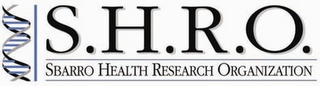 S.H.R.O. SBARRO HEALTH RESEARCH ORGANIZATION