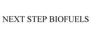 NEXT STEP BIOFUELS