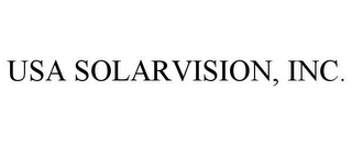 USA SOLARVISION, INC.