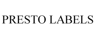 PRESTO LABELS
