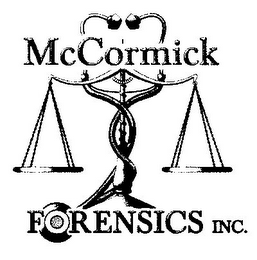 MCCORMICK FORENSICS INC.