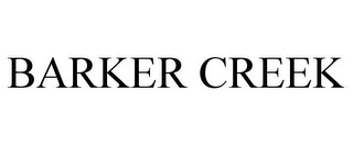 BARKER CREEK