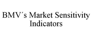 BMV¿S MARKET SENSITIVITY INDICATORS