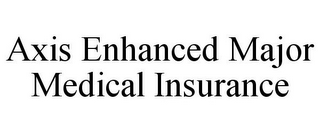 AXIS ENHANCED MAJOR MEDICAL INSURANCE