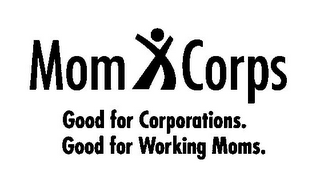 MOM CORPS GOOD FOR CORPORATIONS. GOOD FOR WORKING MOMS.