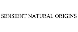 SENSIENT NATURAL ORIGINS