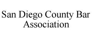 SAN DIEGO COUNTY BAR ASSOCIATION