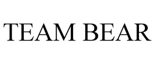 TEAM BEAR