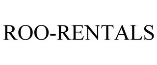 ROO-RENTALS