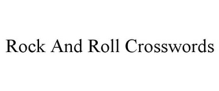 ROCK AND ROLL CROSSWORDS