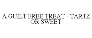 A GUILT FREE TREAT - TARTZ OR SWEET