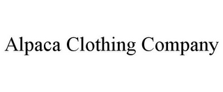 ALPACA CLOTHING COMPANY