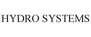 HYDRO SYSTEMS