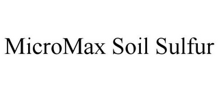 MICROMAX SOIL SULFUR