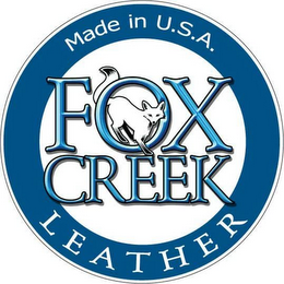 MADE IN U.S.A. FOX CREEK LEATHER