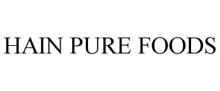 HAIN PURE FOODS