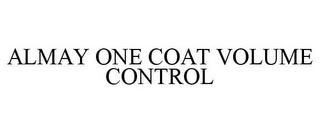 ALMAY ONE COAT VOLUME CONTROL