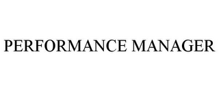 PERFORMANCE MANAGER