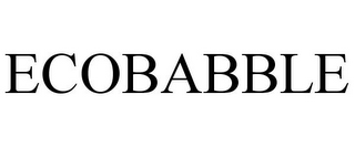 ECOBABBLE