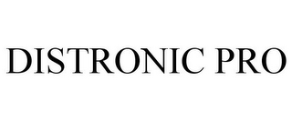 DISTRONIC PRO