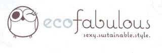 ECOFABULOUS SEXY. SUSTAINABLE. STYLE.